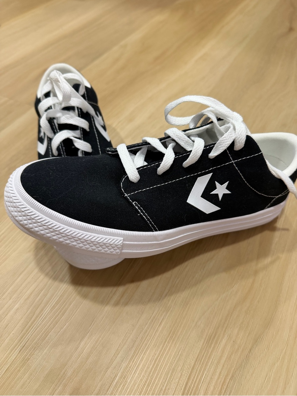 Converse Black/White Day One Low-Top Sneakers